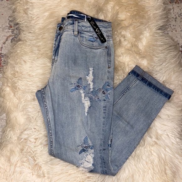 NWT Velvet Heart Mattie Relaxed Crop Jeans - Picture 4 of 7